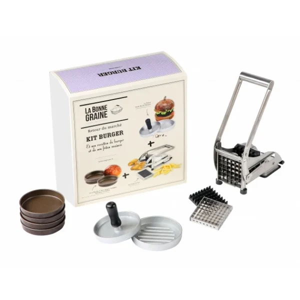Boutique Les meilleures critiques de 🧨 Kit Burger Maison (x4) La Bonne Graine 🛒 1