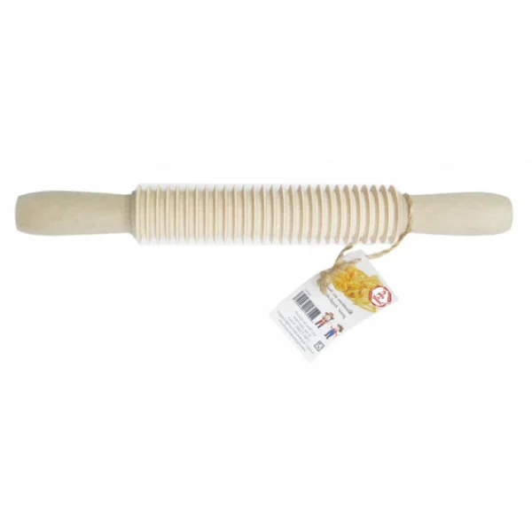 Bon marché 🛒 Rouleau Découpe Pâtes Tagliatelles Bois 32 cm Les Pâtes de Léonard ⭐ 1