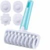 Meilleure vente 🎁 Roulette à Pâtes Plastique 9 Lames Les Pâtes de Léonard ⌛ 7