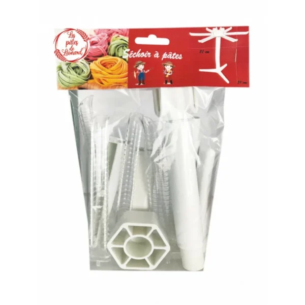 Remise ✨ Séchoir à Pâtes Fraîches Plastique Les Pâtes de Léonard ✔️ 4
